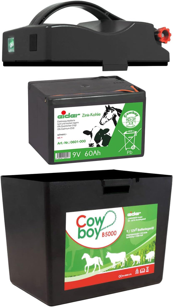 Eider 10045-500 Cowboy B 5000 + Alkaline Batterie 75 Ah
