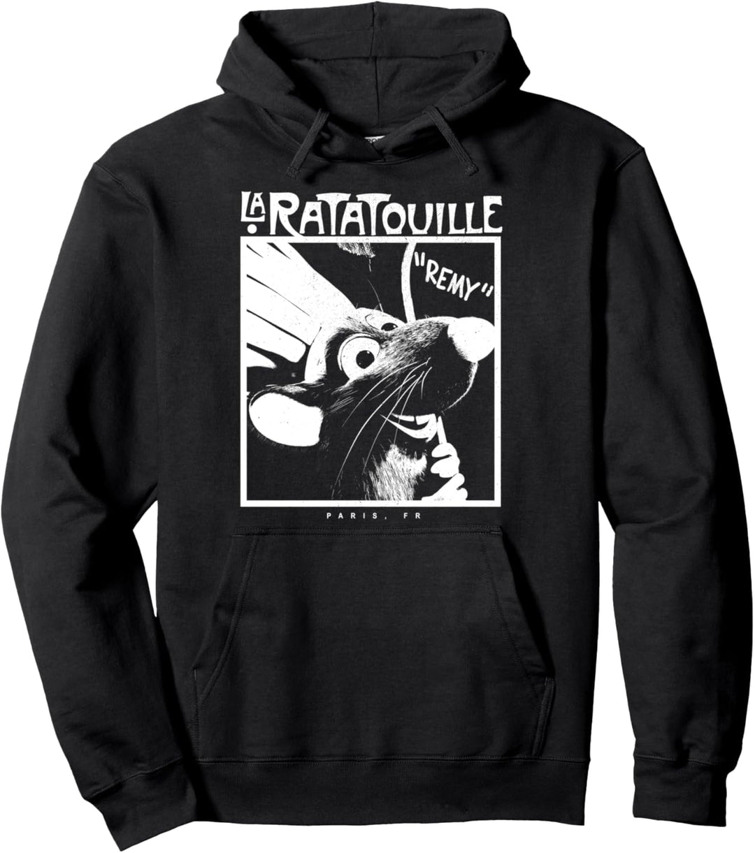 Disney Pixar Ratatouille Remy Chef Hat Portrait Pullover Hoodie