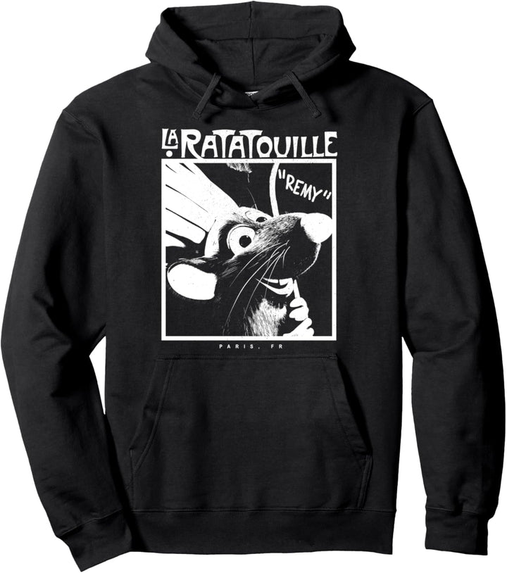 Disney Pixar Ratatouille Remy Chef Hat Portrait Pullover Hoodie