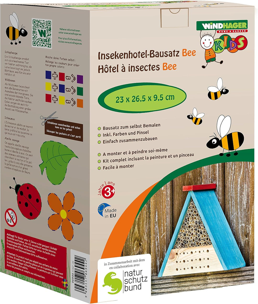 Insektenhotel-Bausatz Bee, Insektenhotel