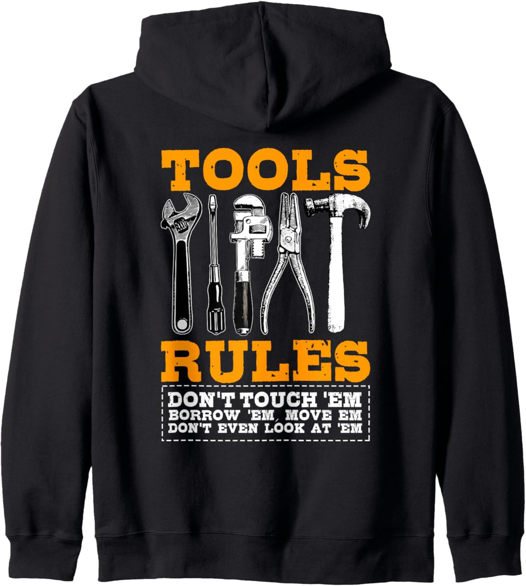 Handwerker Geschenke Design auf der Rückseite der Kleidung Kapuzenjacke