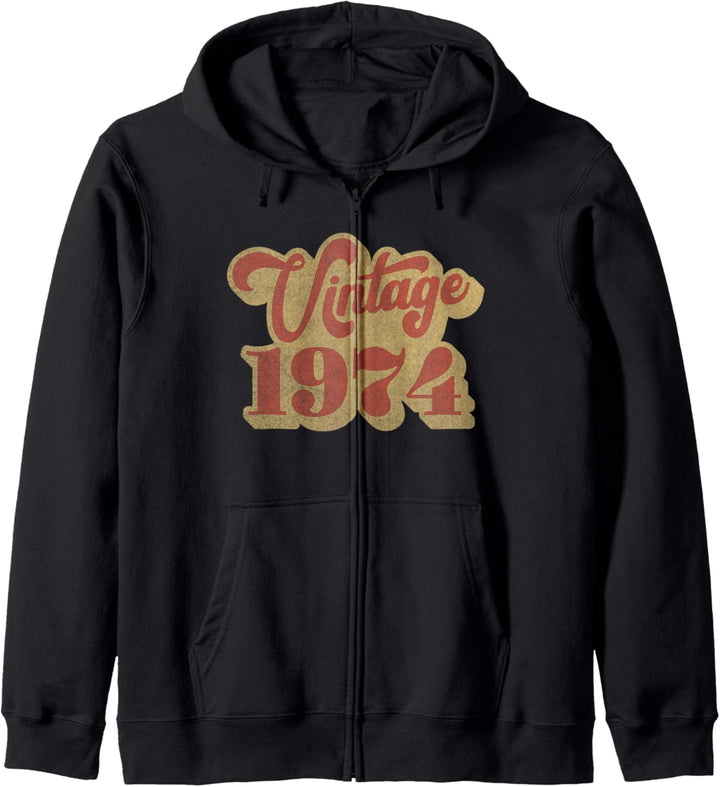 46 Jahre alte Geschenke Jahrgang 1974 46. Geburtstag Kapuzenjacke