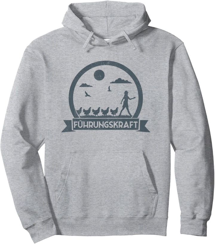 Führungskraft von Hühnern - Landwirtin Landwirt Hühner Pullover Hoodie