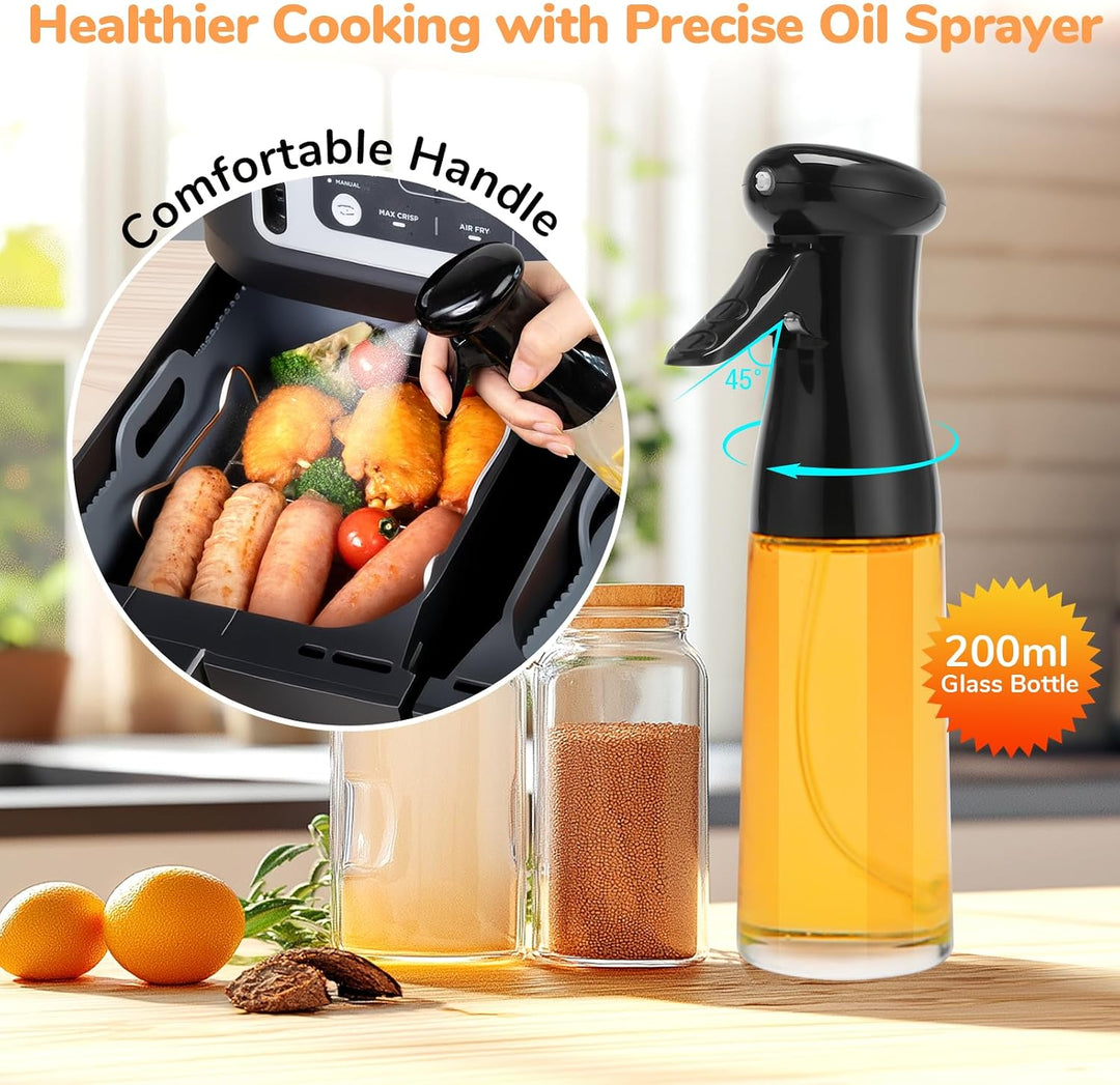 Airfryer Zubehör, Heissluftfritteuse Zubehör für Ninja AF400EU, AF451EU, AF500EU, 9-10.4L XXL Heissl