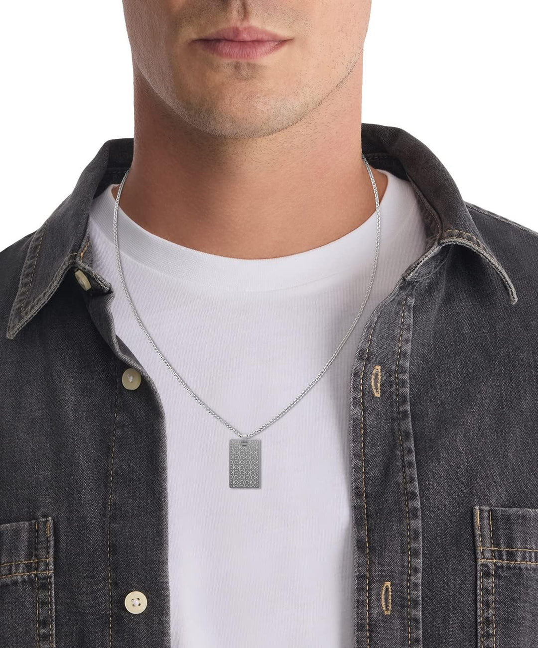 Calvin Klein Halskette für Herren Kollektion CK ICONIC FOR HIM aus Edelstahl - 35000404