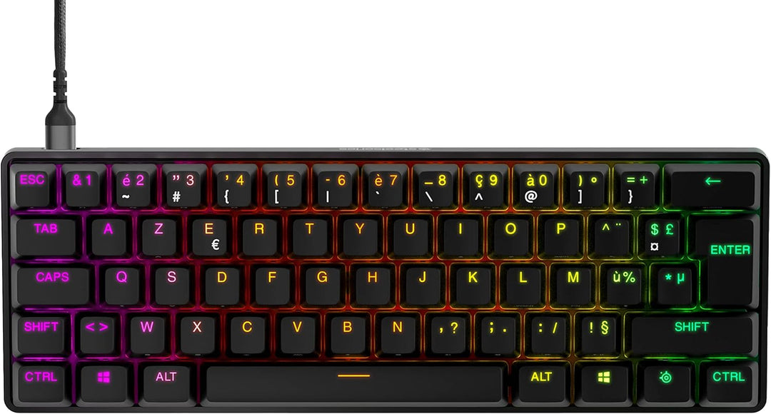 SteelSeries Apex Pro Mini HyperMagnetic Gaming-Tastatur – Die weltweit schnellste Tastatur – Anpassb