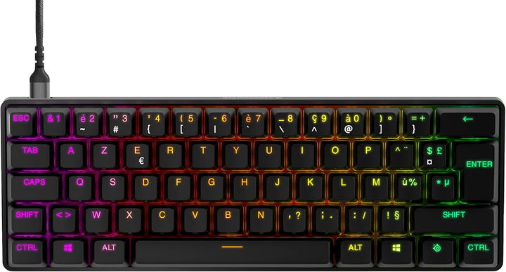 SteelSeries Apex Pro Mini HyperMagnetic Gaming-Tastatur – Die weltweit schnellste Tastatur – Anpassb