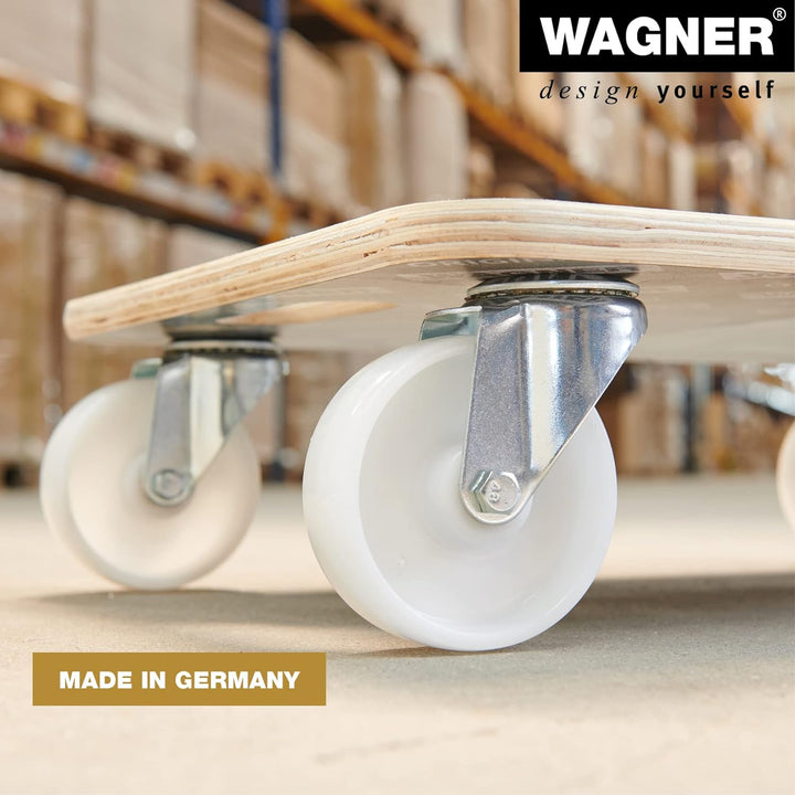 Wagner Transporthilfe MM 1614 I 59 x 39 x 13,5 cm - 400 kg Tragkraft - für schwer beladene Kisten, G