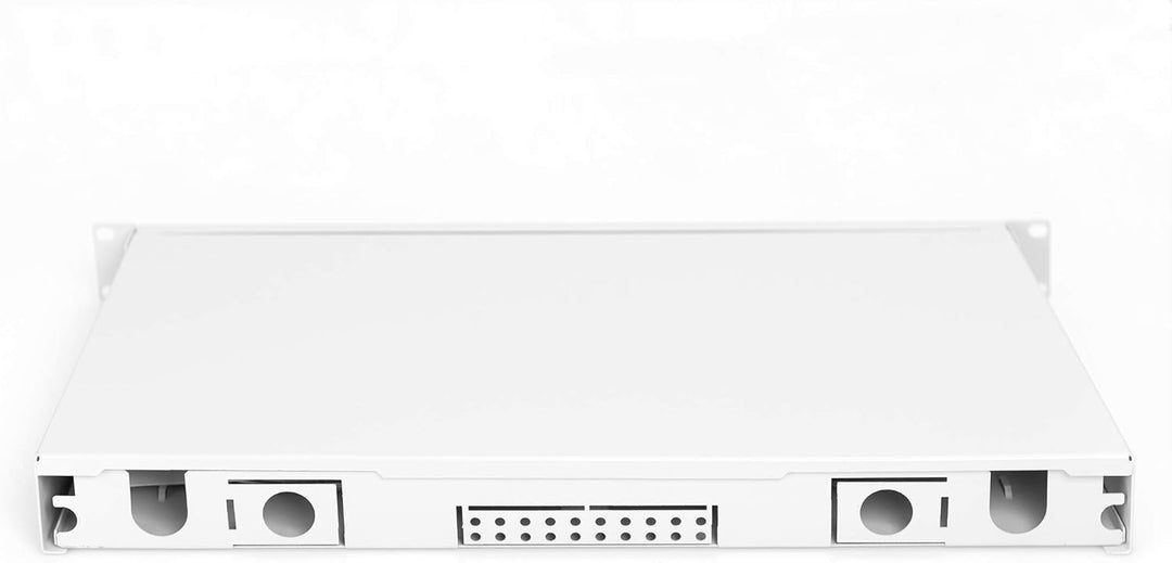 DIGITUS LWL Spleissbox 6 Kupplungen - SC - OM3 - 1HE - 19-Zoll - Multi-Mode Simplex - Mit Spleiss-Ka