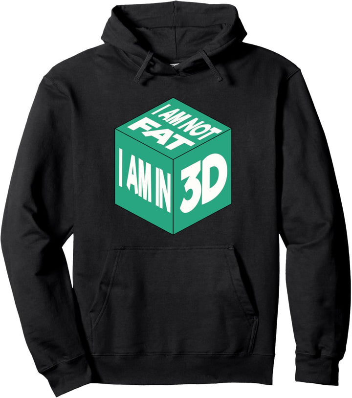 Nicht fett 3D Pullover Hoodie