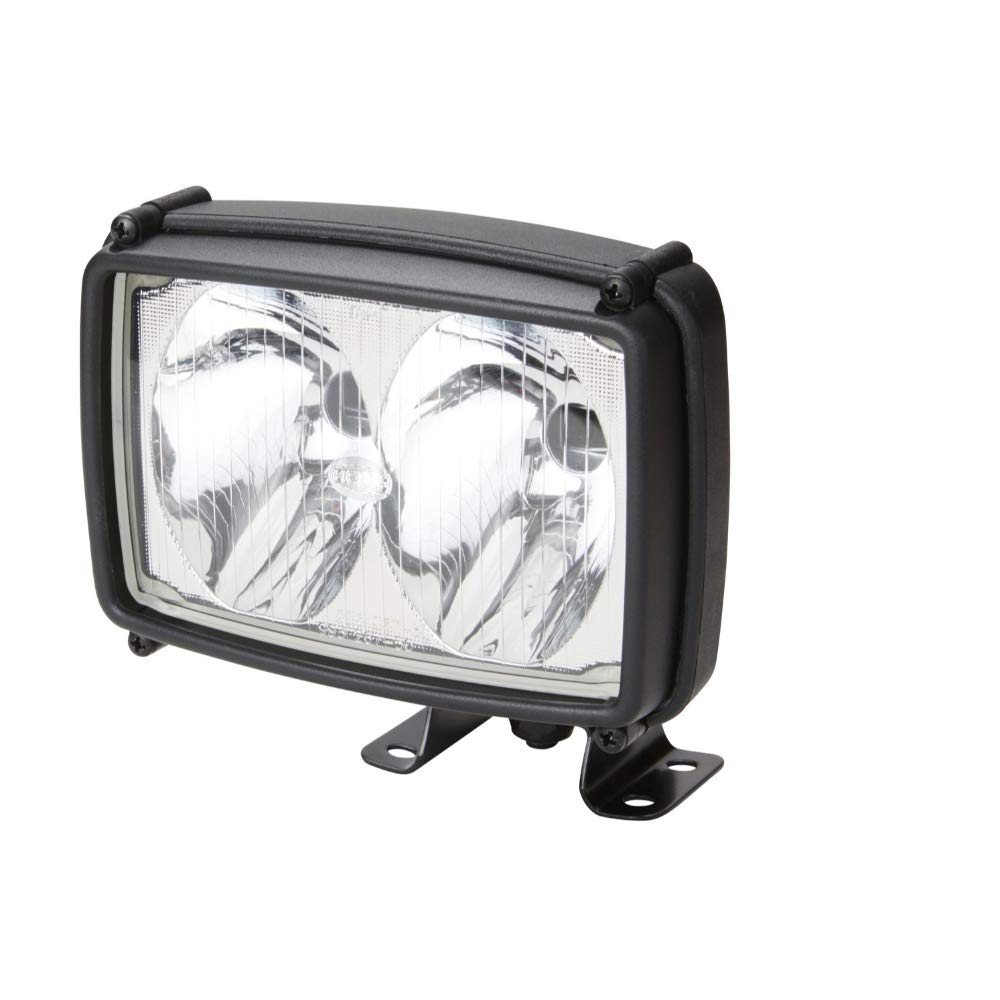 HELLA - Halogen-Arbeitsscheinwerfer - Double-Beam - 12/24V - Schraubanschluss/Anbau - 4-Punkt Befest