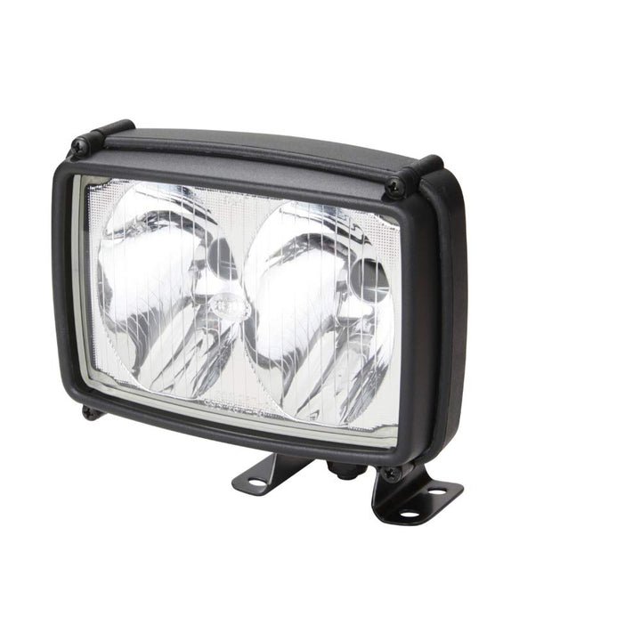 HELLA - Halogen-Arbeitsscheinwerfer - Double-Beam - 12/24V - Schraubanschluss/Anbau - 4-Punkt Befest