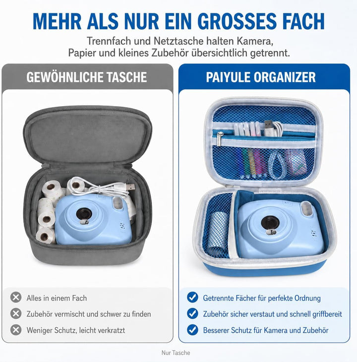 Kinderkamera Tasche für Uleway/für GlobalCrown/für Gofunly für GREPRO/für Ushining Mini Digital Kame