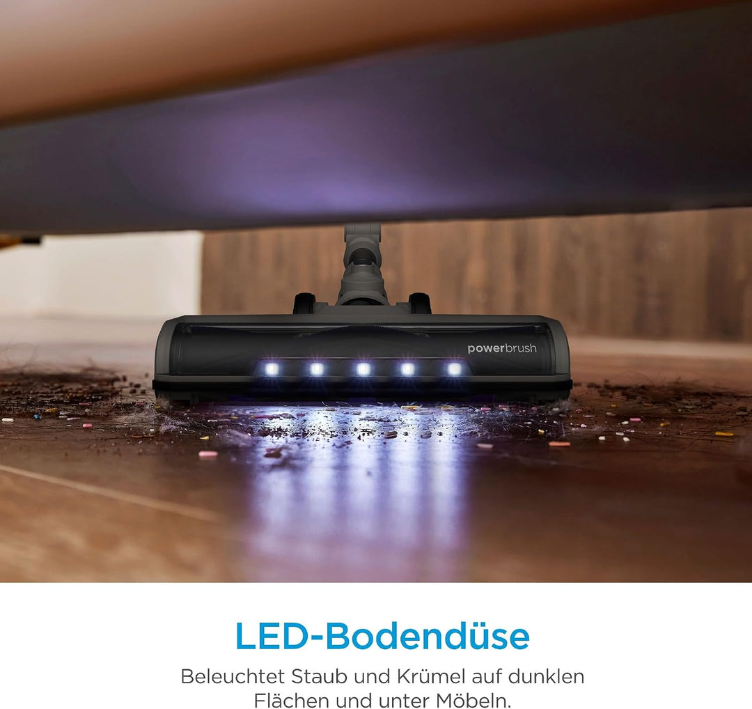 Midea P9 Akku Staubsauger, kabelloser Stielstaubsauger 550 W, bis zu 37 kPa, bis zu 60 Min. Laufzeit