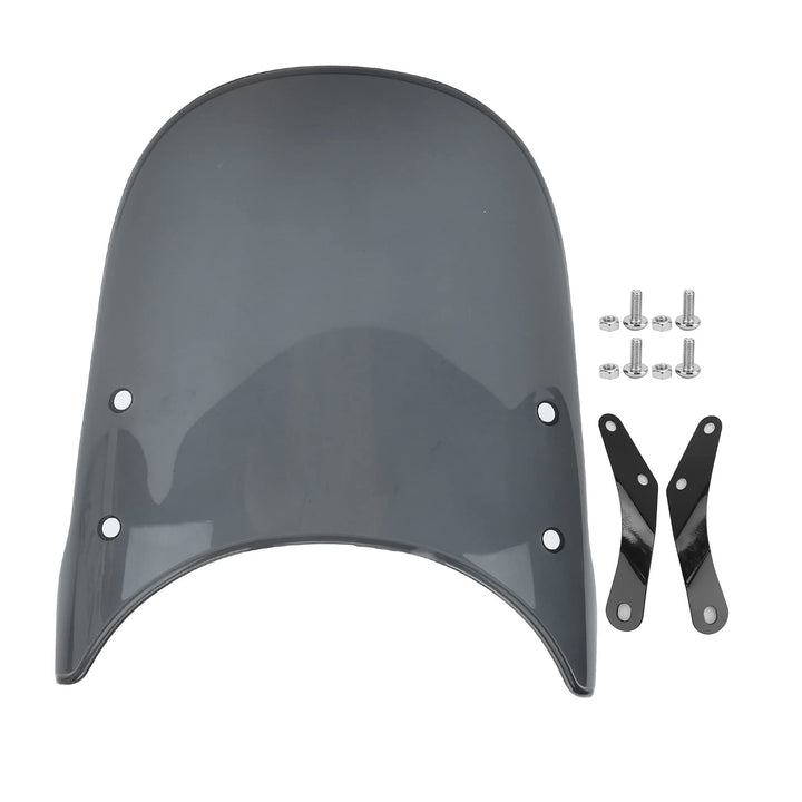 Yctze Motorrad Windschutzscheibe, Motorrad Windschutzscheibe Universal Anti-Crack Scratch Resistant