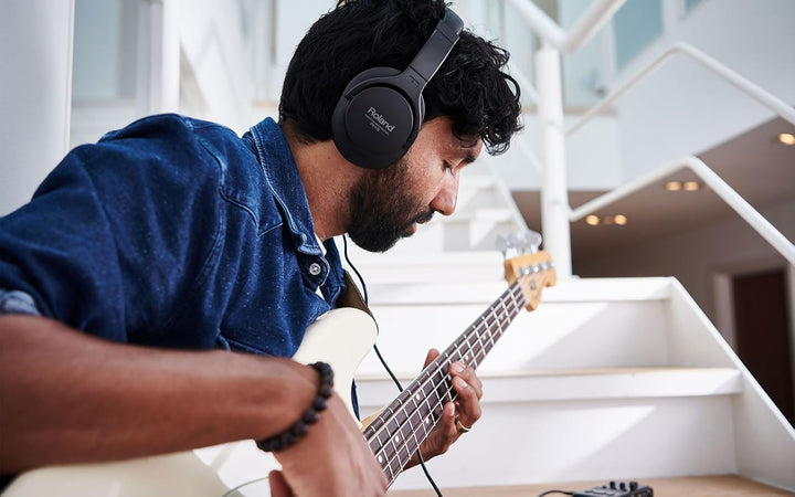 Roland RH-5 Monitoring-Kopfhörer zum täglichen Produzieren und Musikhören Single, Single