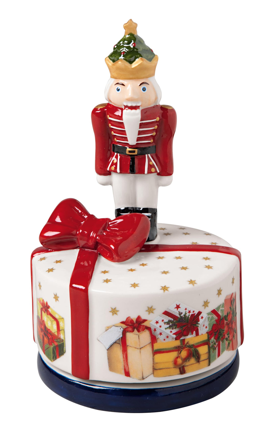 Villeroy & Boch - Nostalgic Melody, Nussknacker drehend, 9 x 15cm, Porzellan, Mehrfarbig 14-8640-630