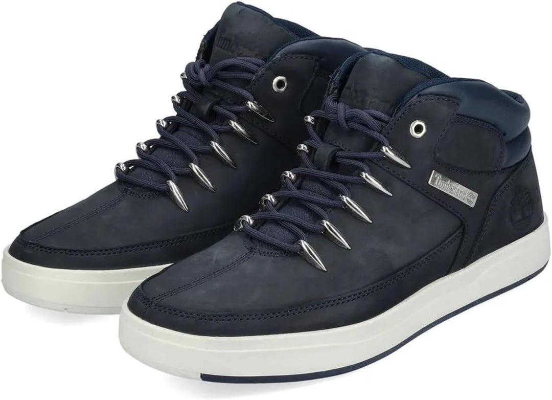 Timberland Herren Davis Square Hiker Stiefel 40 EU Blau Nubuck, 40 EU Blau Nubuck