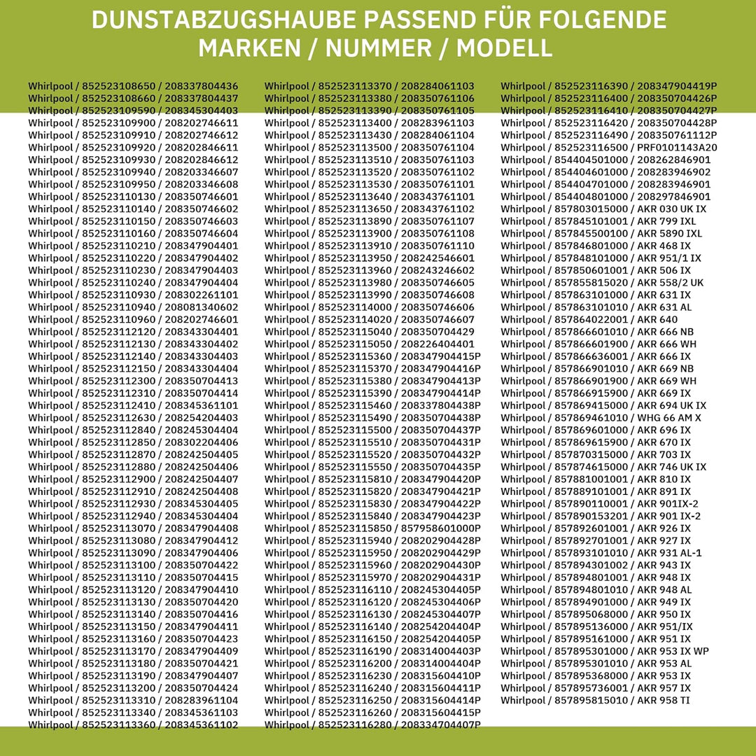 eVendix Anschlussstück kompatibel mit WHIRLPOOL 480122100655 150er T-Stück für Dunstabzugshaube aus