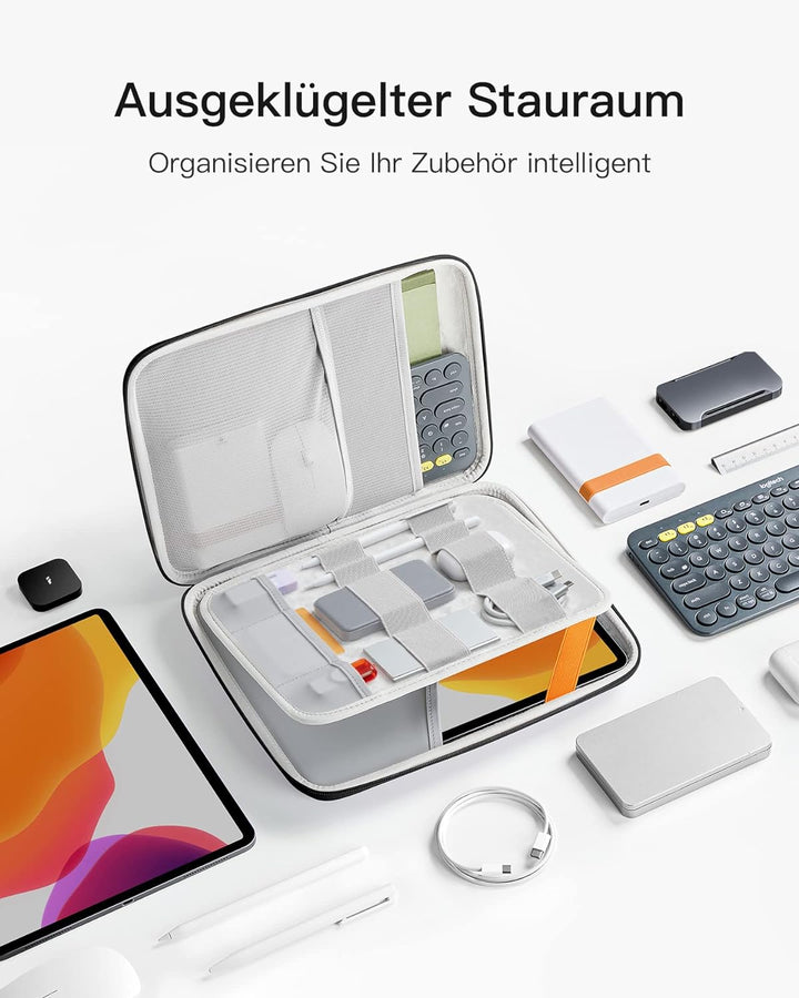 Inateck 12,9 Zoll Hartschalen-Tablet-Hülle Kompatibel mit 12,9 Zoll iPad Pro M2 2022, M1 2021, 12,9