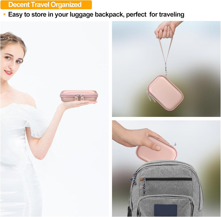 Elonbo Tragetasche für Liene 2x3 Fotodrucker, Tragbarer Instant-Drucker Reisehalter, Mini-Bild-Druck