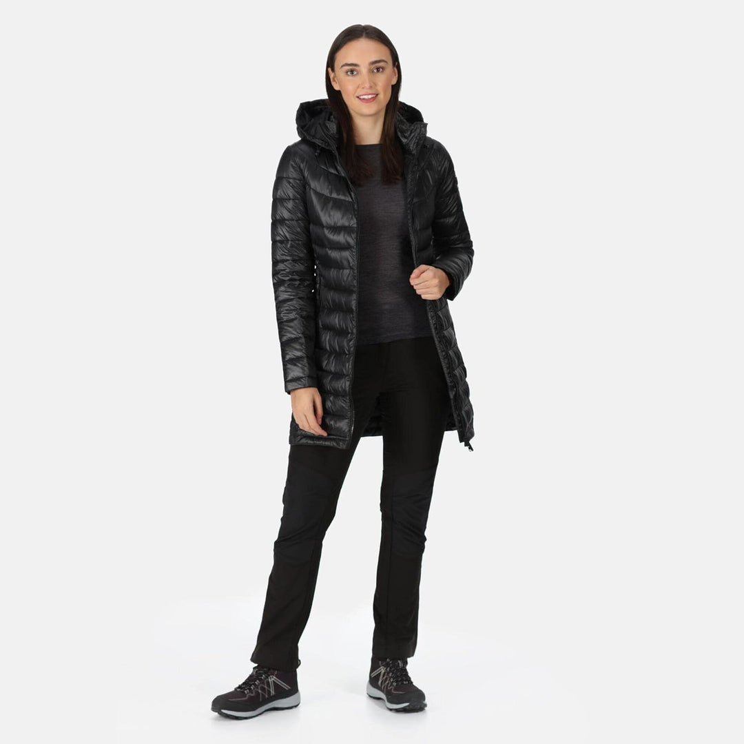 Regatta Damen Womens Andel Iii Padded Jackets Wattierte Jacke 38 Schwarz, 38 Schwarz
