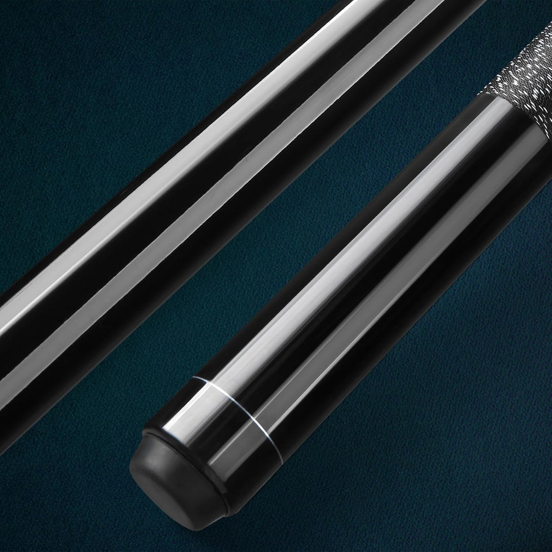 Pool Queue, 58 Zoll Billard Queue Kanadischer Ahornholz Pool Cue 13mm Spitzen für Professionelle Bil