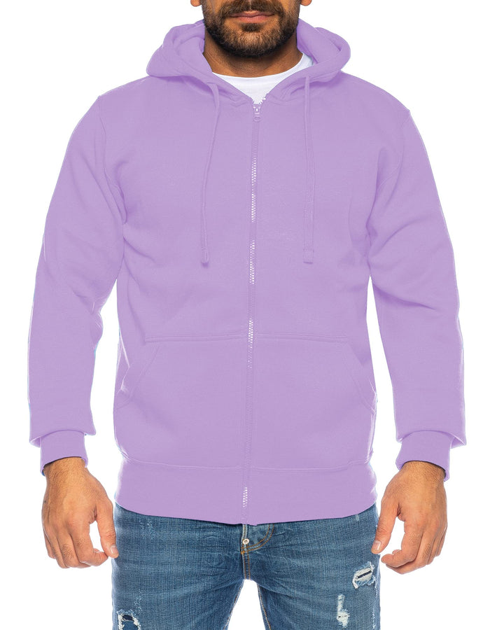 Raff &amp; Taff Herren Zipper Hoodies Kapuzenjacke Sweatjacke Übergangsjacke Jacke Basic Schlicht bis 8X