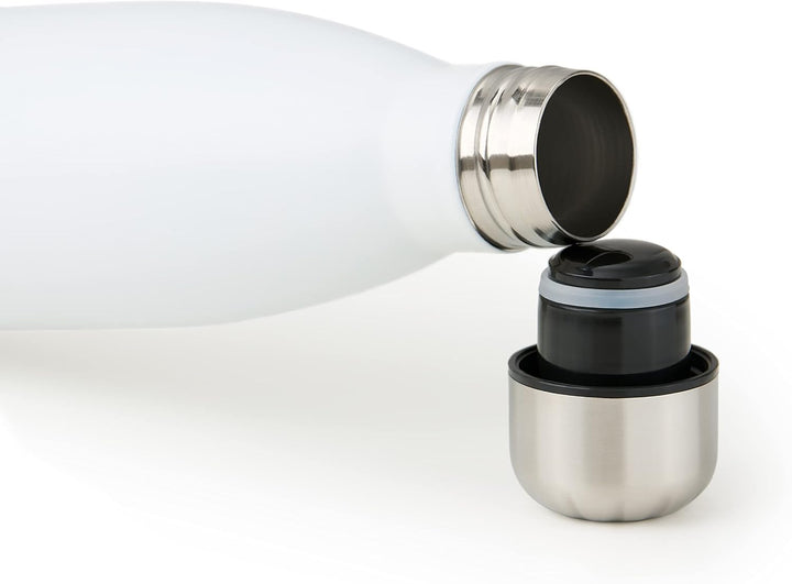 Blumtal Trinkflasche 750 ml Edelstahl - auslaufsichere Isolierflasche - BPA-freie Trinkflasche kalt