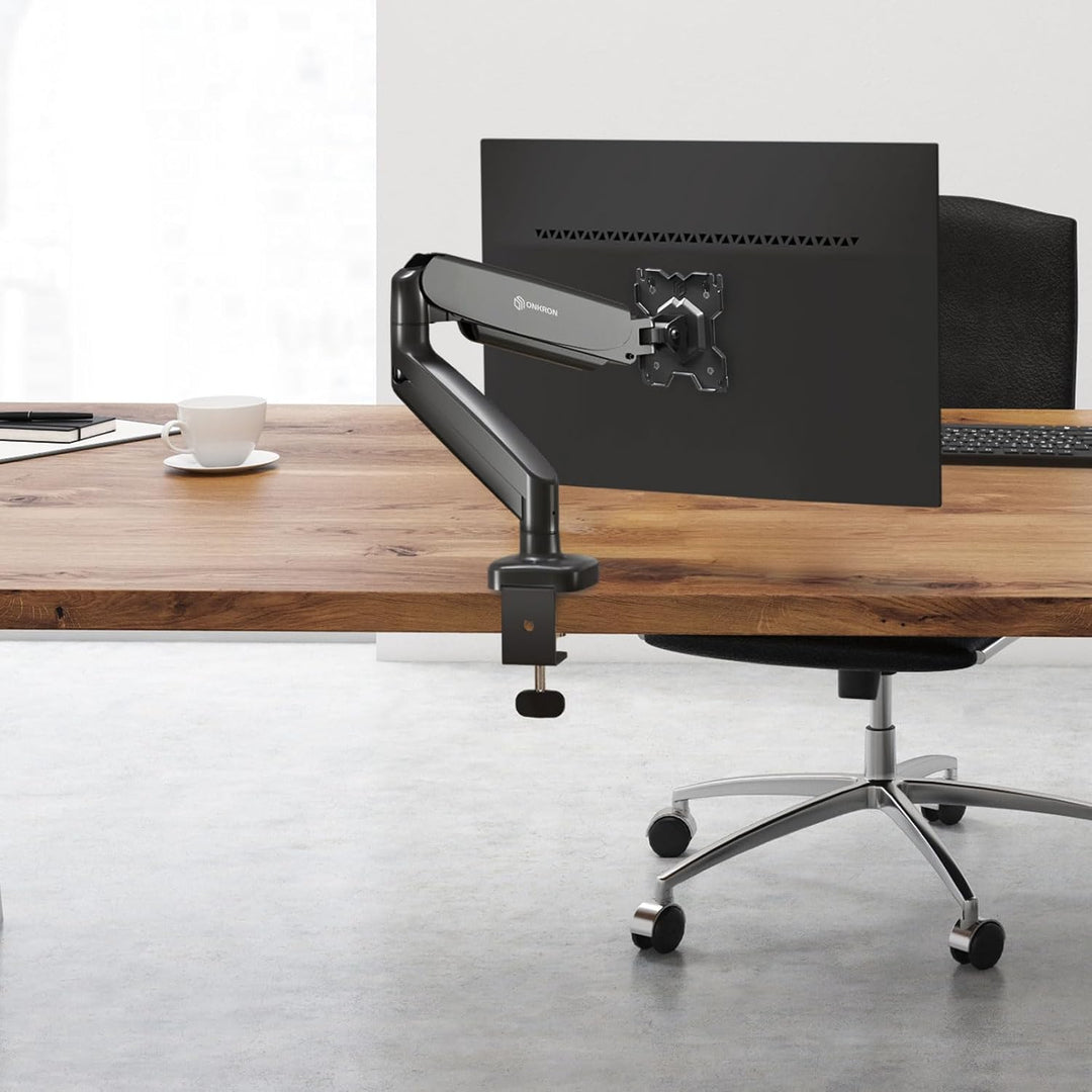 ONKRON Gaming Monitor Halterung Tisch für Monitor und TV 13" - 32" bis zu 8 kg - PC Monitor Arm 1 Mo