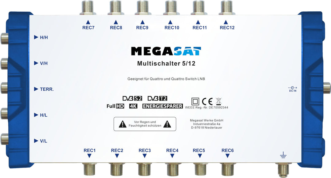 MegaSat 600205, Silber