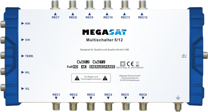 MegaSat 600205, Silber