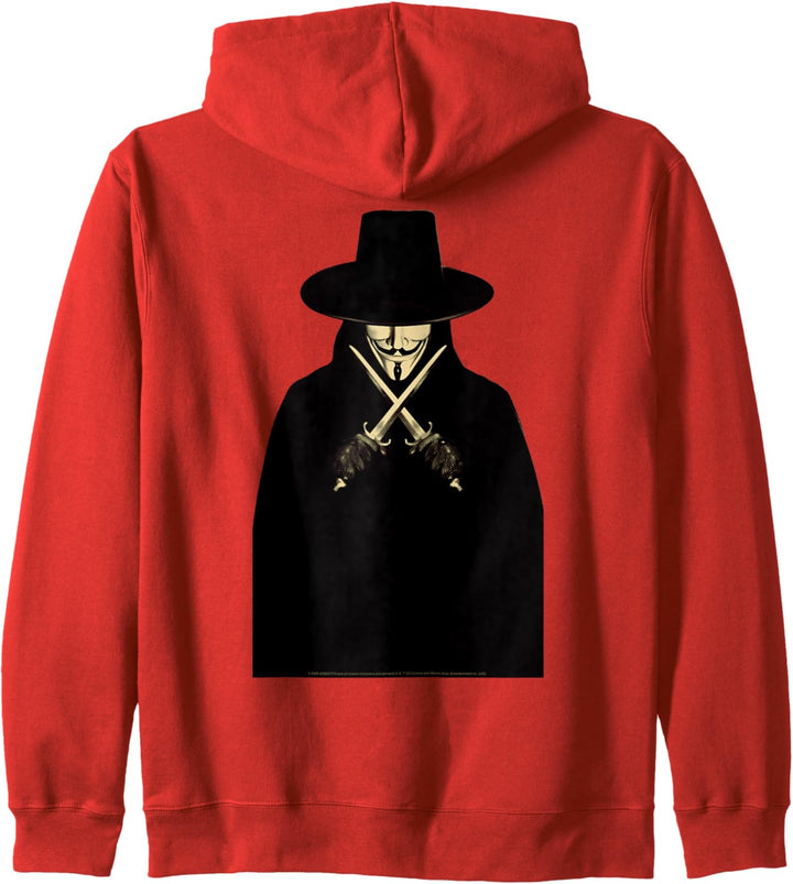 V For Vendetta V Kapuzenjacke