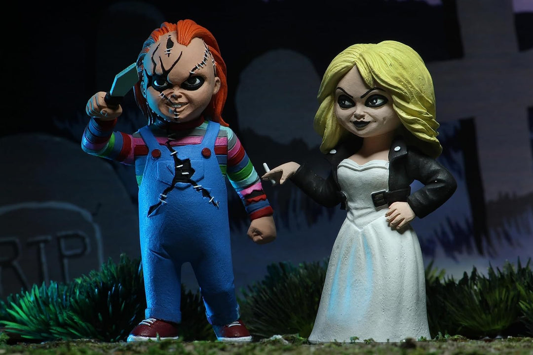 NECA Toony Terrors Bride of Chucky 2 Pack 6"" Action Figure, 0634482397435