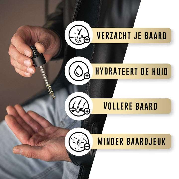 Guardenza Bart Öl – Original – alle Natural 30 ml spendet Feuchtigkeit Skin & erweicht Bart & reduzi