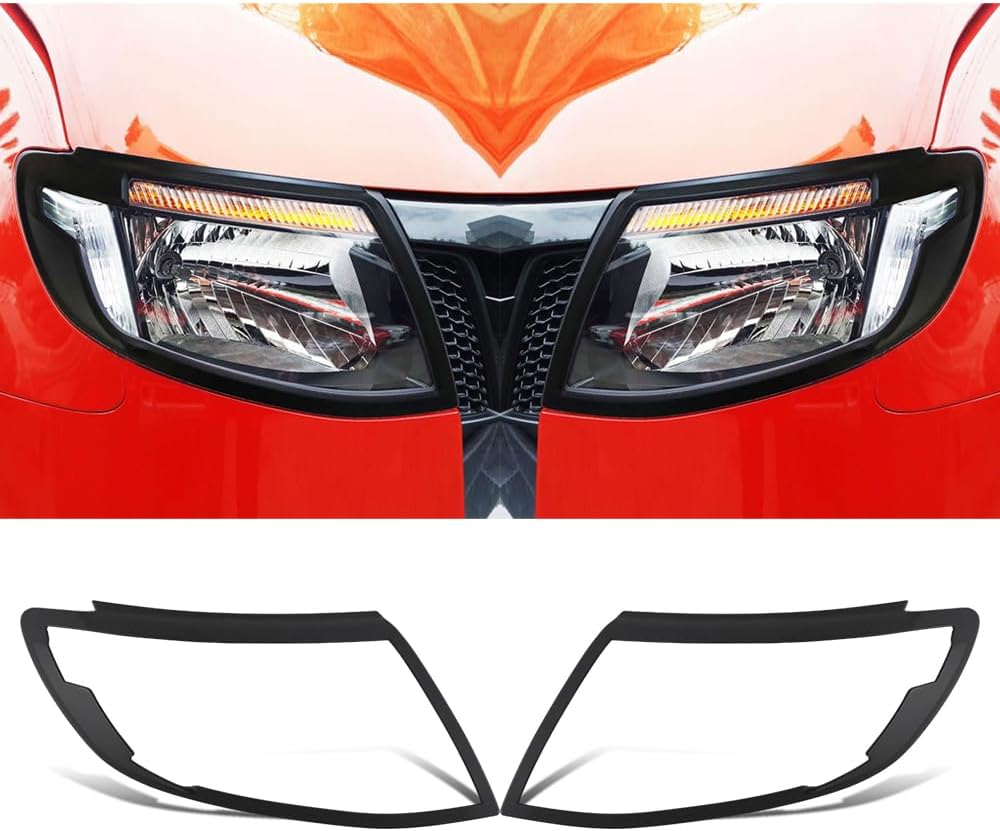 JHCHAN Scheinwerferabdeckung für Ford Ranger 2012-2014 T6 Wildtrak XL XLT Limited Tremor Scheinwerfe