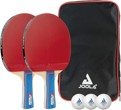 JOOLA Tischtennis Set inklusive Tischtennisschläger, Tischtennisbälle, Tischtennishülle, Tischtennis