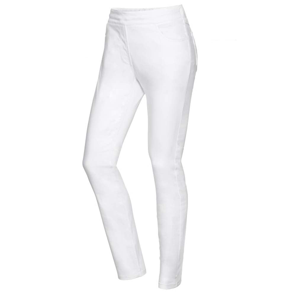 BP 1767-311-0021-12n, Eng anliegende Shape Fit Hose für Frauen Stretch-Stoff 260,00 g/m², weiss 38n,