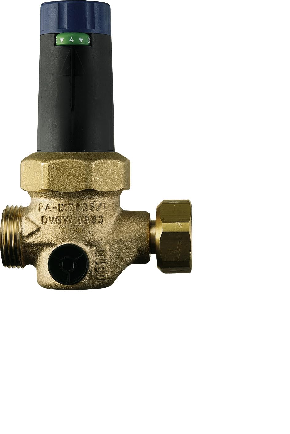AEG Haustechnik 74371 Druckminderventil DMV/ZH 1, Messing Druckminderventil Zubehör, Druckmindervent