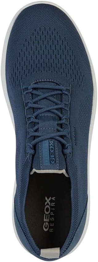 Geox Herren U Spherica A Sneakers 39 EU Schmal Blau, 39 EU Schmal Blau