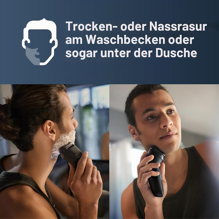 Philips Shaver 3000X Series X3021/00 Nass- und Trockenrasierer
