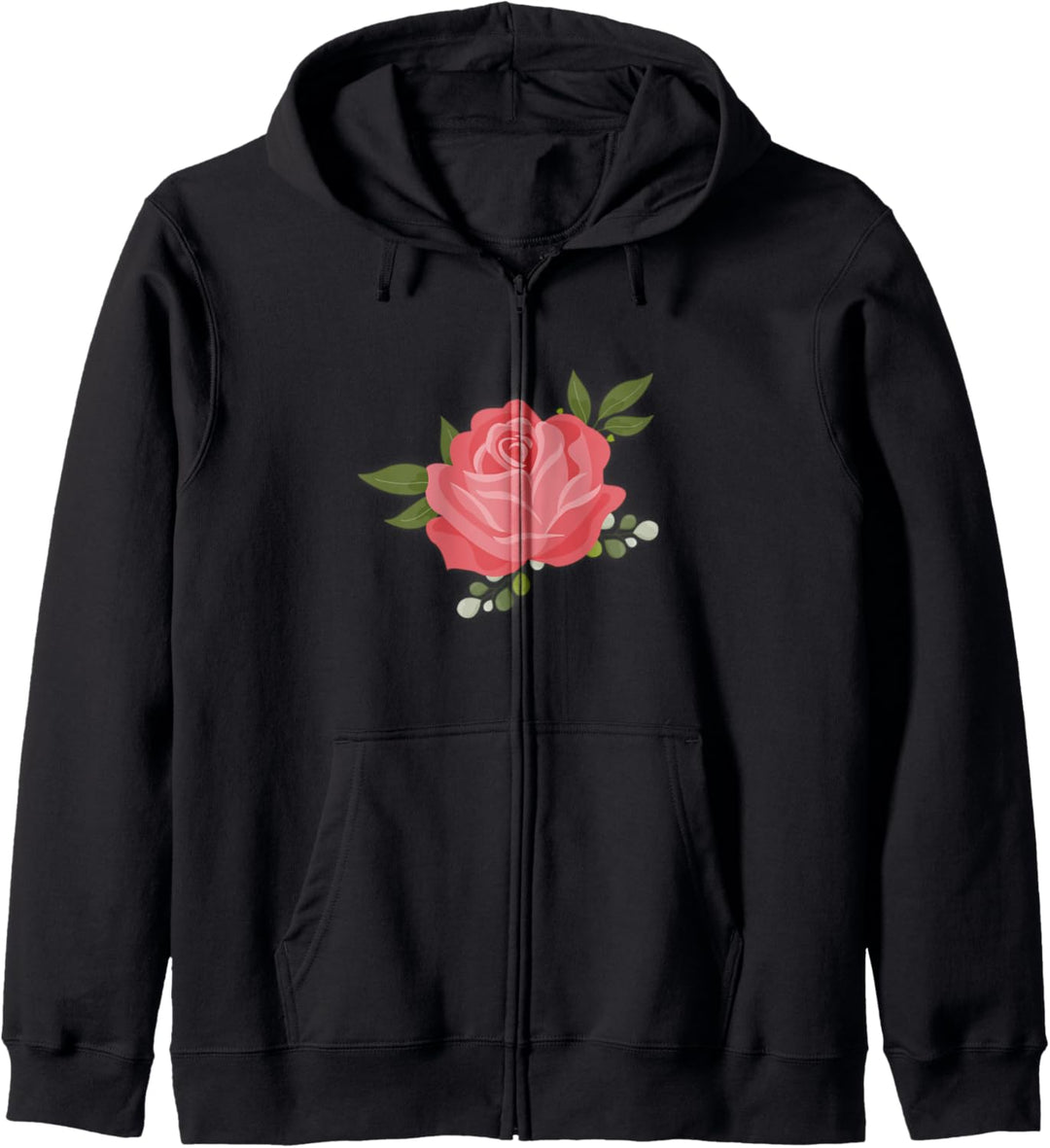 Blumen I Blumenmotiv I Romantische Geschenke I Schönes Rosen Kapuzenjacke