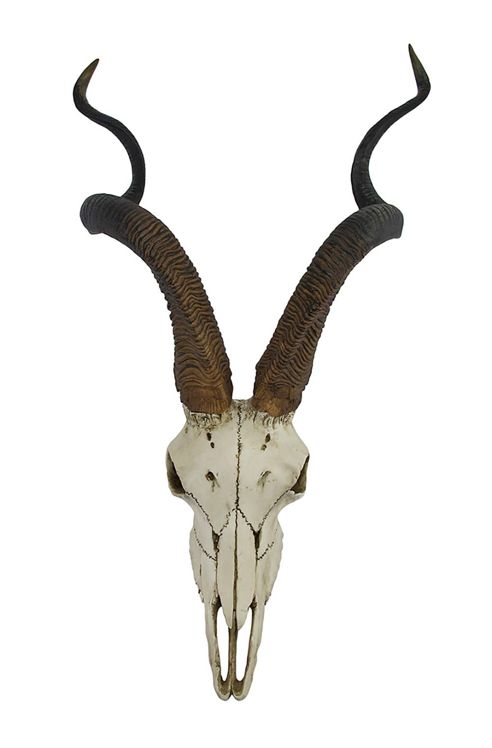 Things2Die4 african kudu antelope totenkopf wandsticker zum aufh?ngen cool twisted hörner Knochenfar