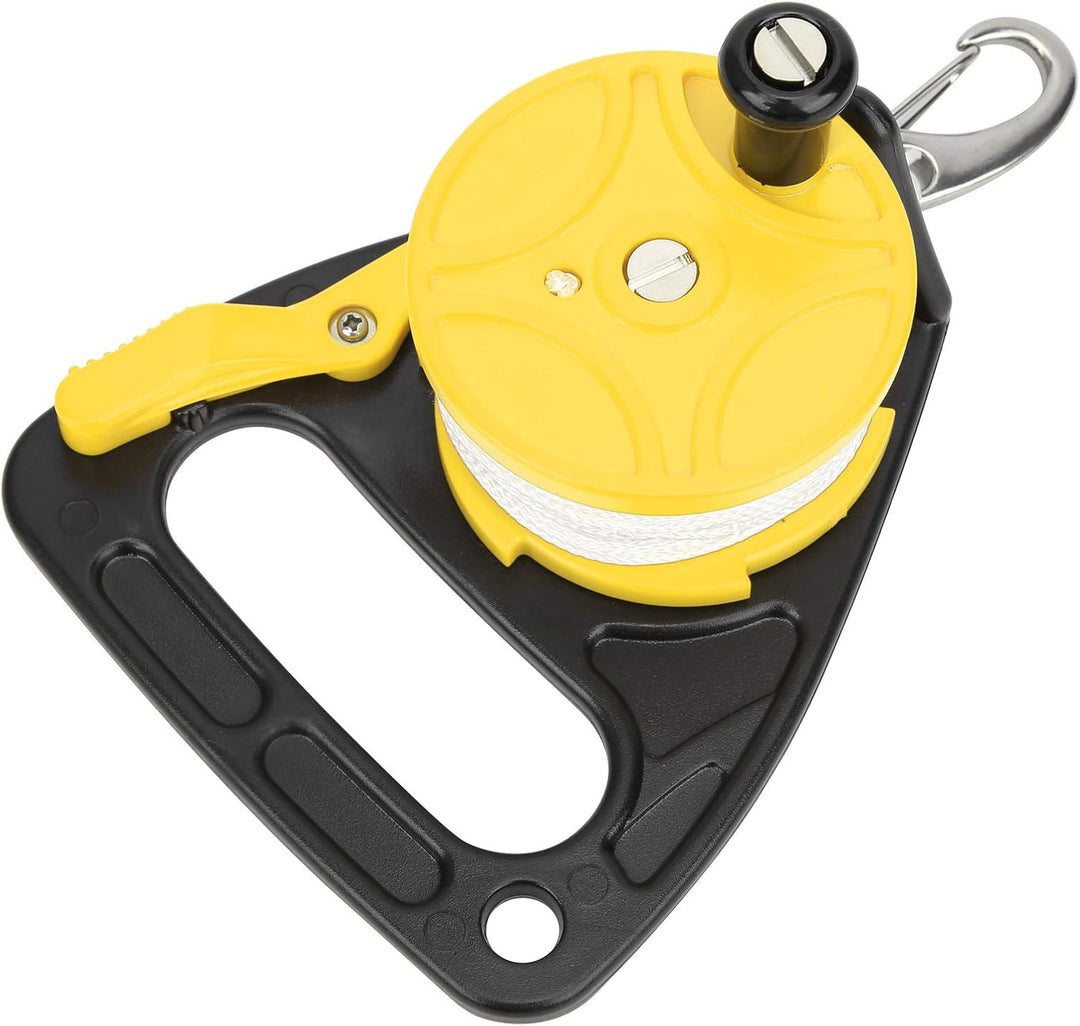 RiToEasysports 150ft Diving Reel Spool Finger Line mit Daumenstopper für Höhlen- und Wrackerkundung