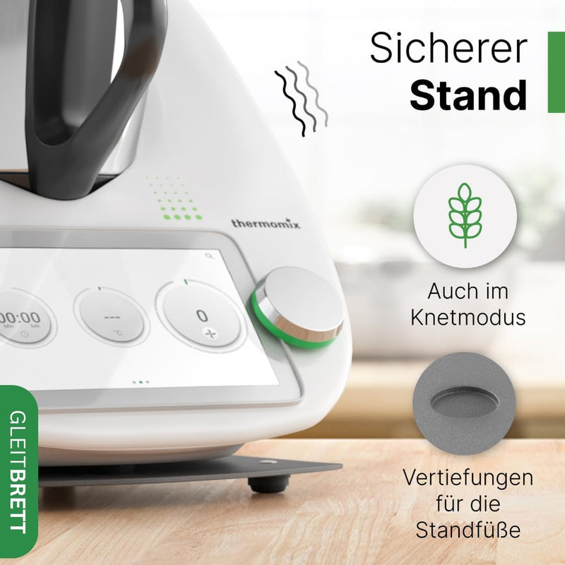 TeigPRO – passend für den Thermomix, Teig Pro Messer Dreckschutz, schützt den Thermomix TM6, TM5 Mes