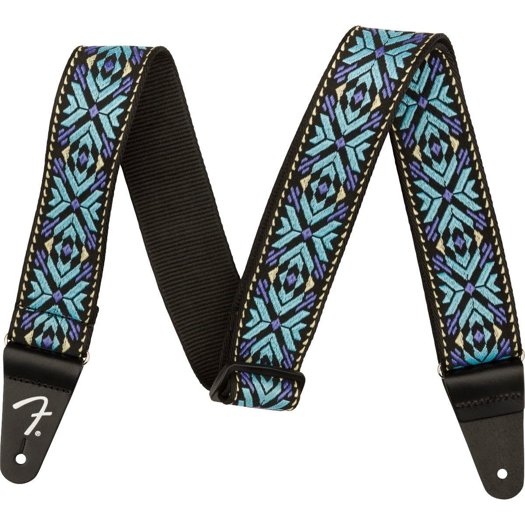 Fender Unisex J Mascis Serie Gitarrengurt Einheitsgrösse Blaue Schneeflocke, Einheitsgrösse Blaue Sc