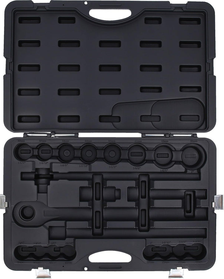 KS Tools 911.0721-99 Kunststoff-Leerkoffer (ohne Inhalt) für 3/4" Steckschlüssel-Satz,21-tlg. [ASIN