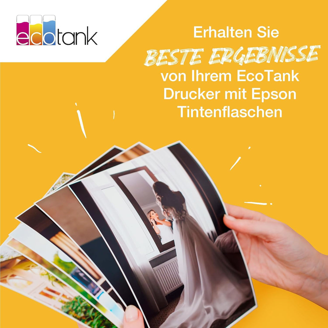 Epson EcoTank 104 Original Tintenflasche, Schwarz, schwarz