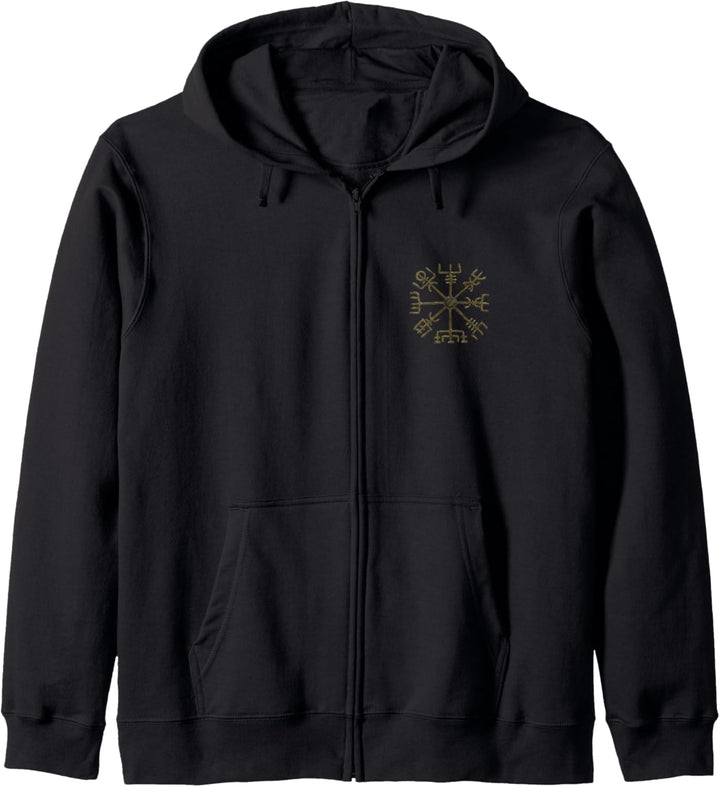Vegvisir, Wikinger, Runenkreis, Nordisch, Symbol, Odin, Thor Kapuzenjacke