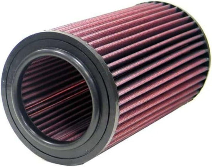 K&N E-9251 Waschbarer und wiederverwendbarer KFZ Luftfilter/Direkt-Kits Rot